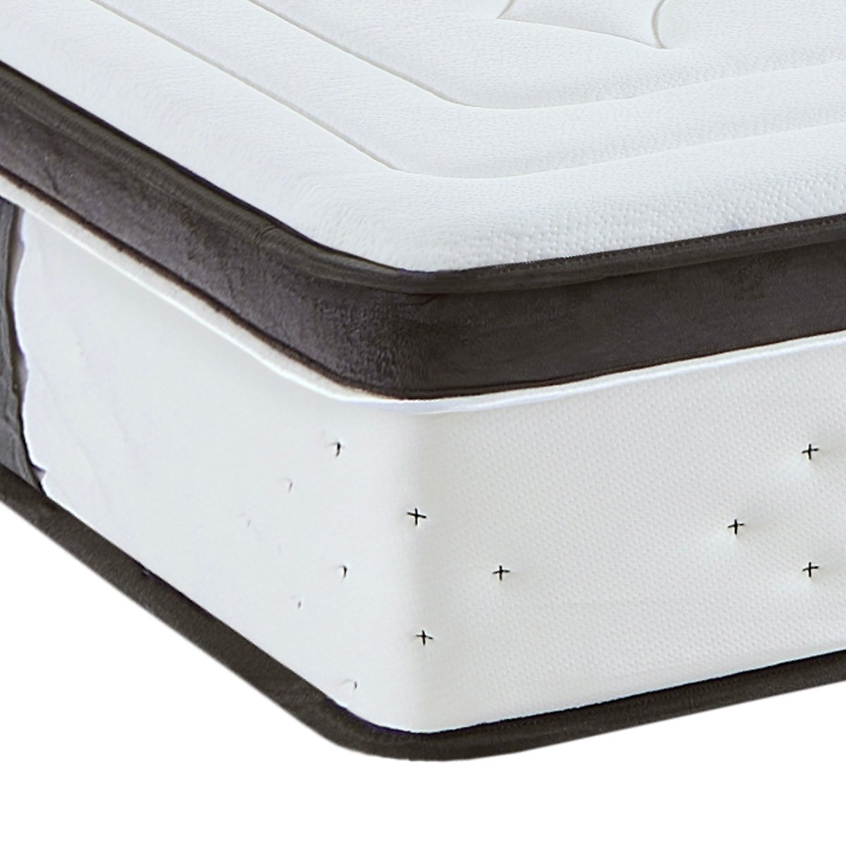 Matelas Mousse Suite Divine 140x200 cm Accueil Mousse Supersoft couleur unique, BELLECOUR