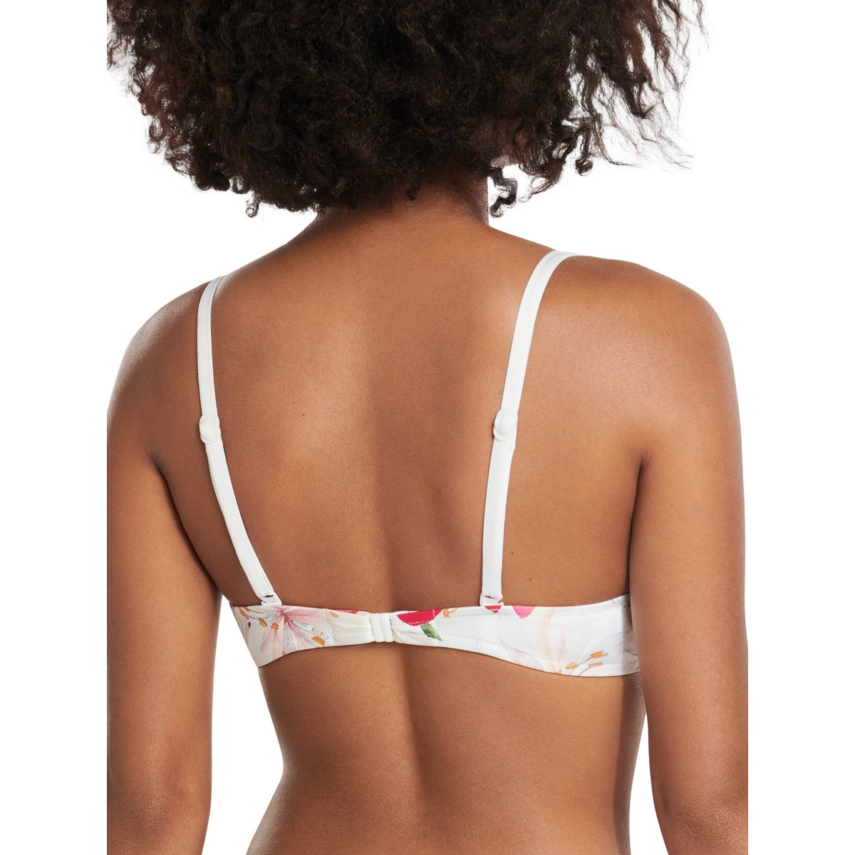 Haut maillot de bain préformé multipositions Tunis blanc, LISCA