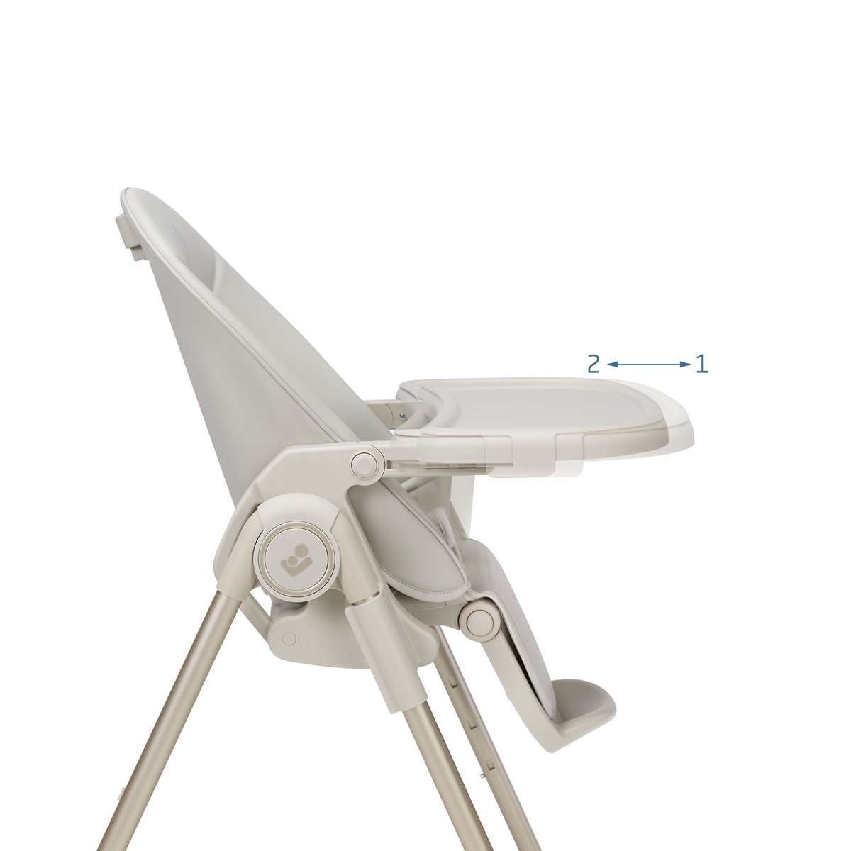 Chaise haute bébé évolutive AVA2 elegance beige, MAXI COSI
