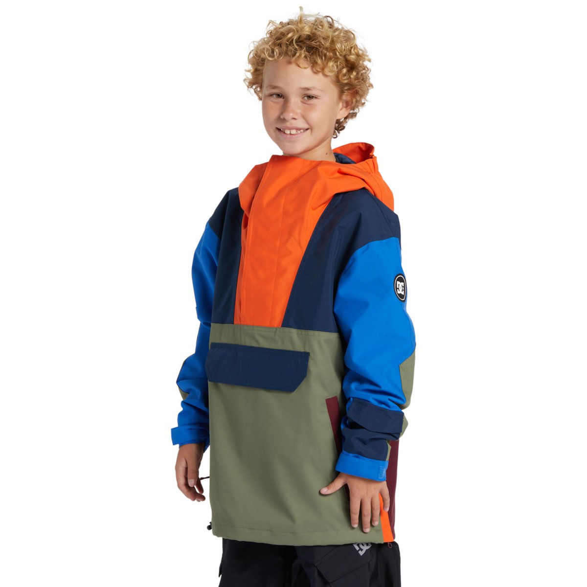 Anorak de snow technique. orange repurpose, DC SHOES