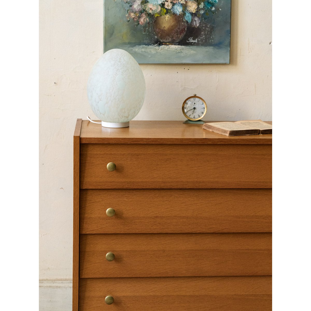 Commode Olga N°471 - Bon état bois clair, DEBONGOUT