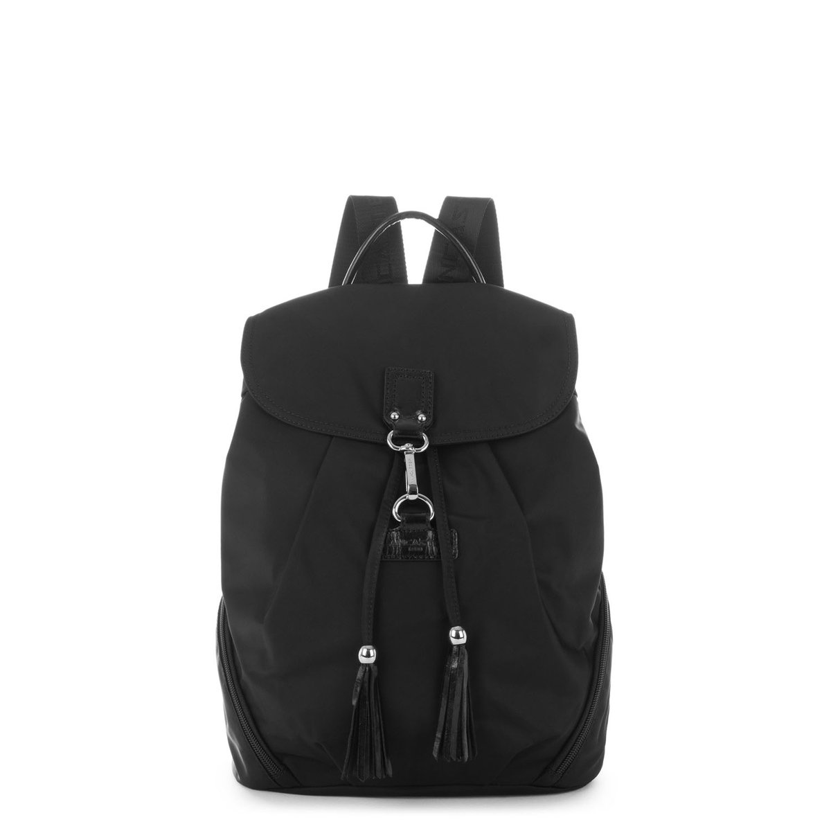 Sac à dos BASIC POMPON noir, LANCASTER