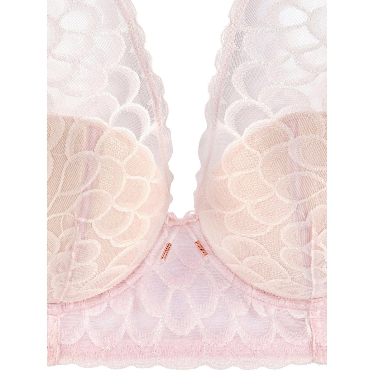 Soutien-gorge push-up Camilla rose rose, LASCANA