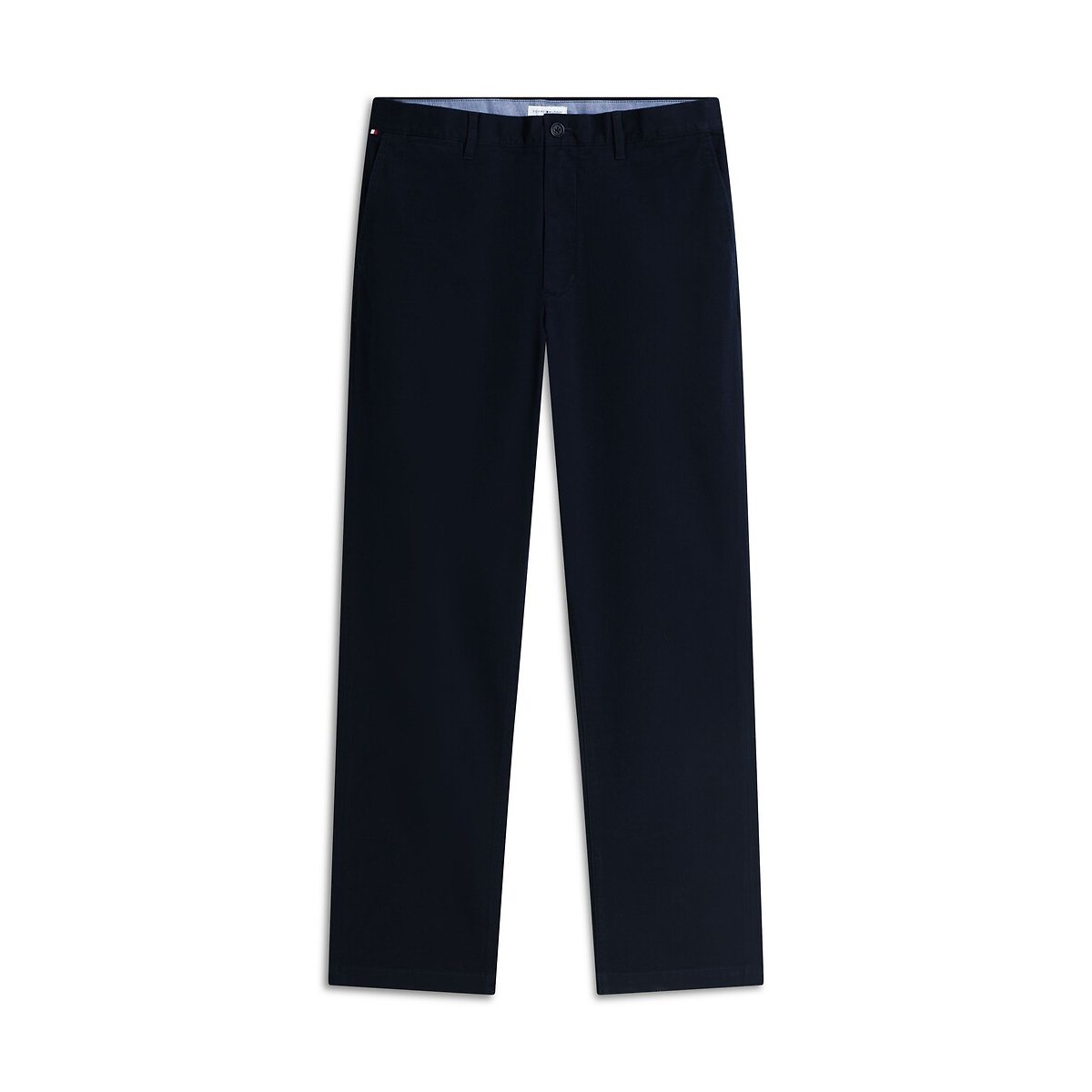 Pantalon chino, en twill bleu marine, TOMMY HILFIGER