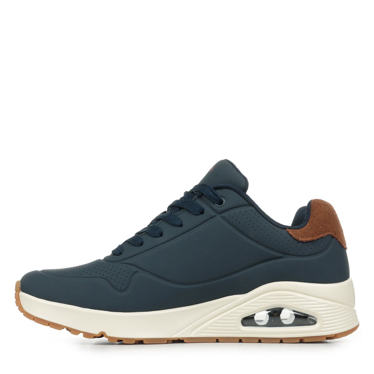 Baskets Uno Suited On Air navy, SKECHERS