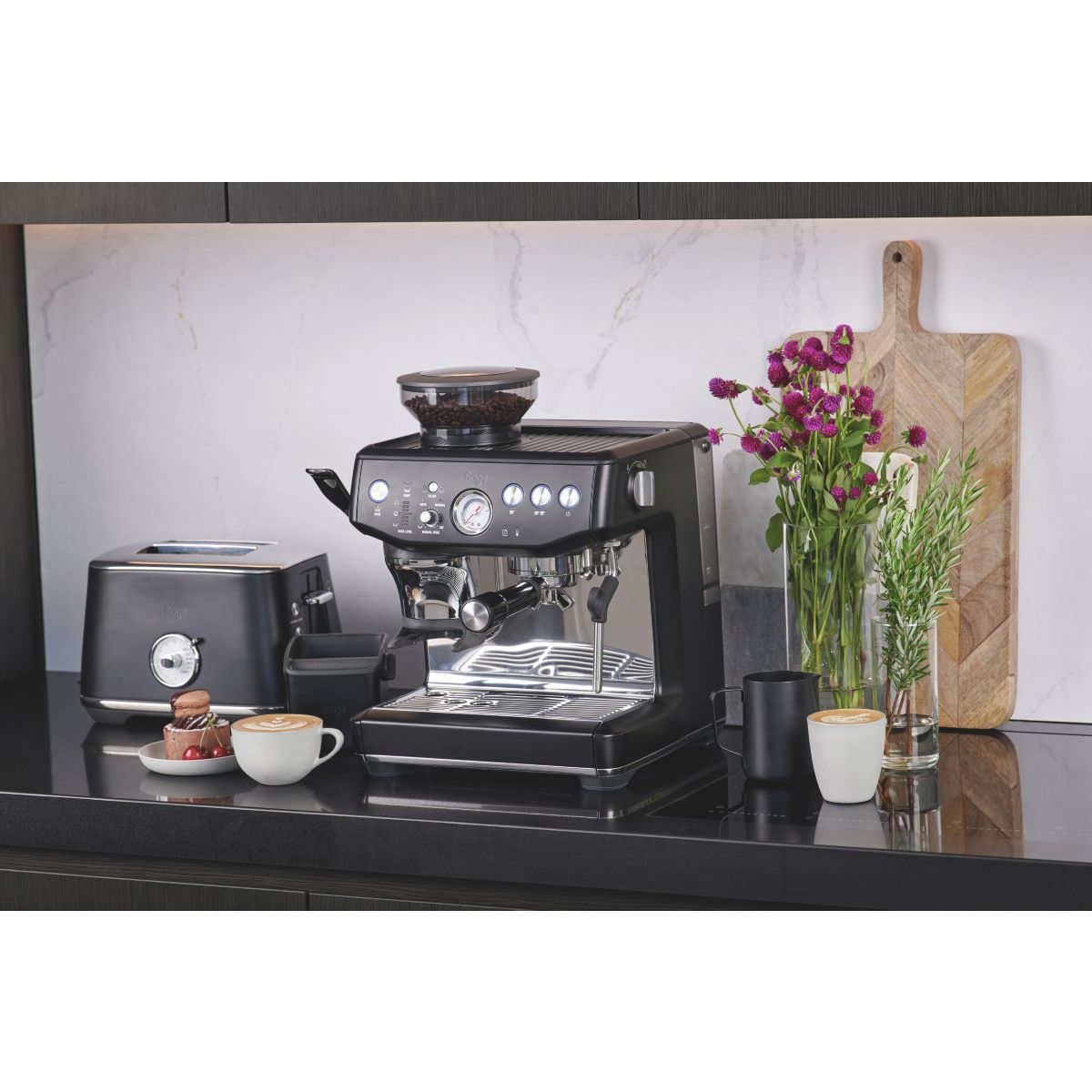 Machine à expresso impress SES876BTR4EEU1 noir, SAGE APPLIANCES