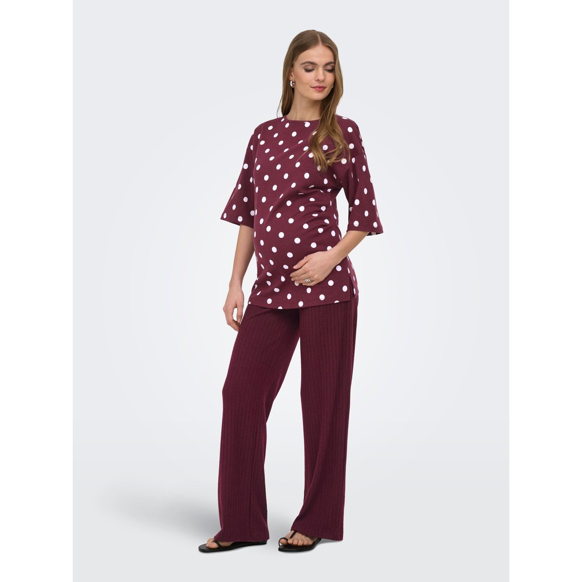 Top burgundy, ONLY