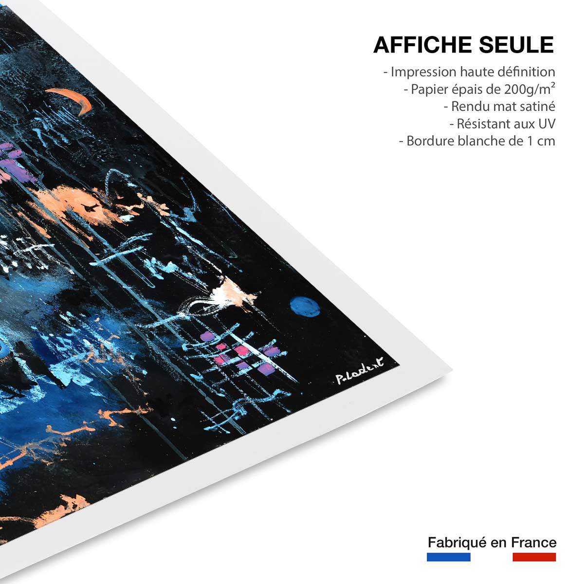 Affiche la nuit des étoiles affiche seule, HEXOA