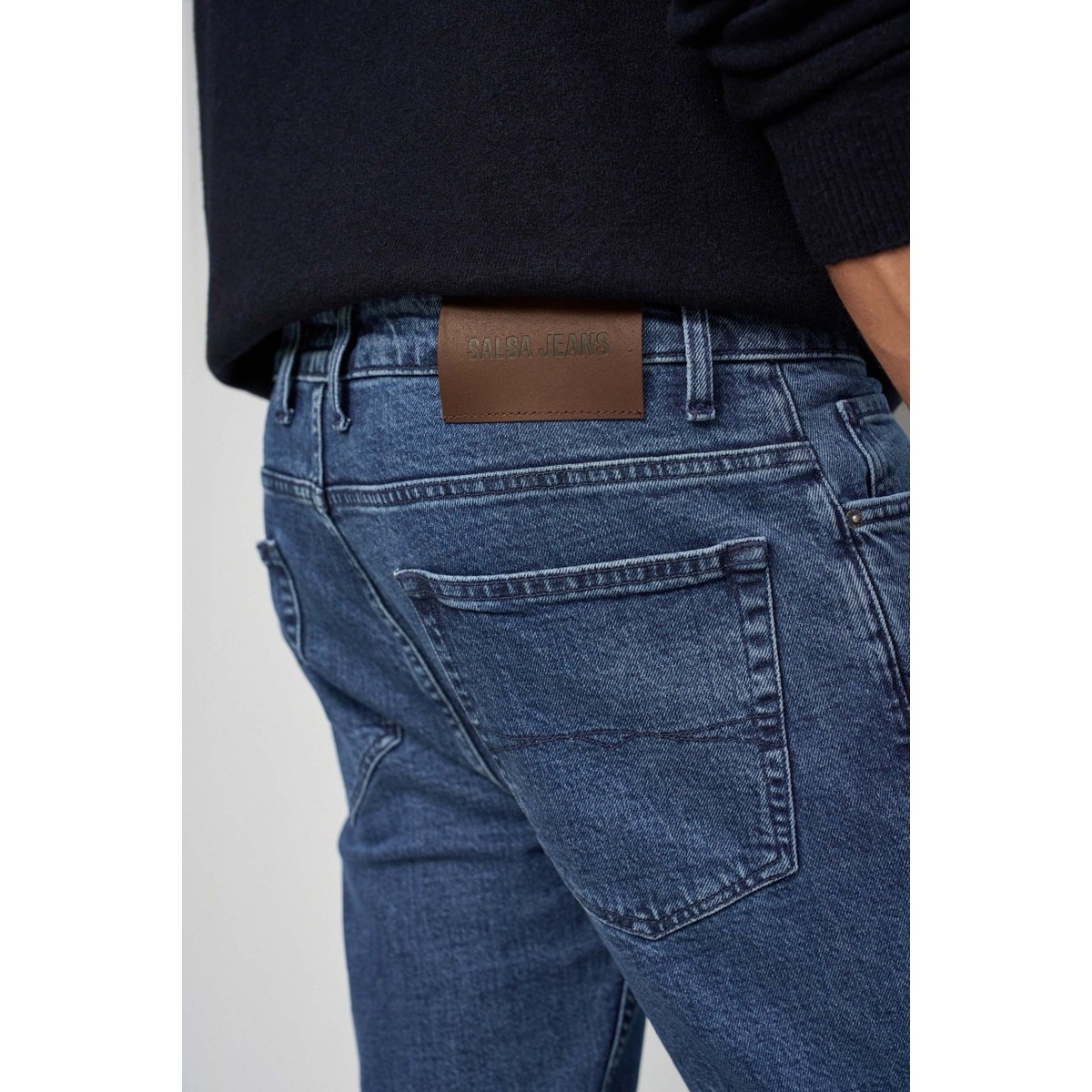 JEAN REGULAR FIT bleu denim, SALSA JEANS