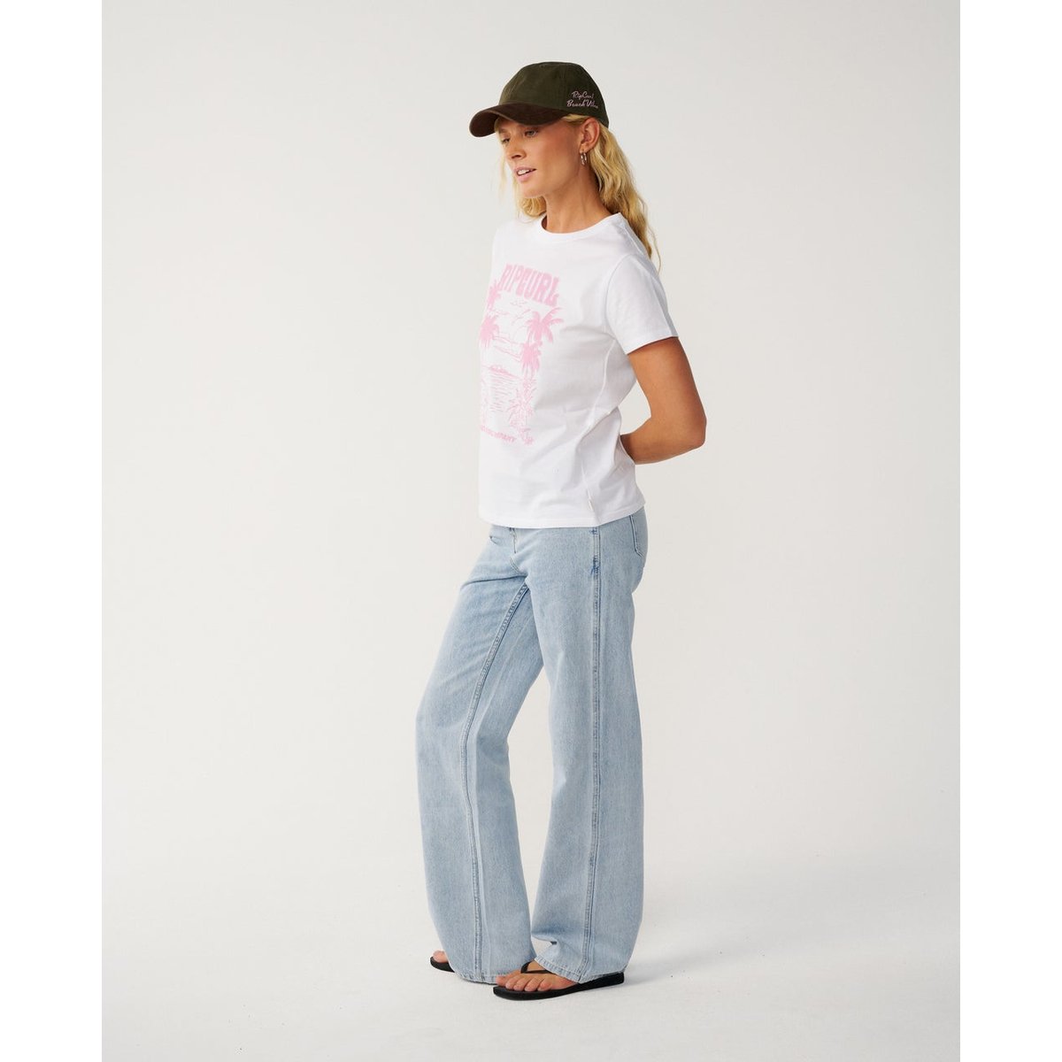 T-shirt BOSSA NOVA white, RIP CURL