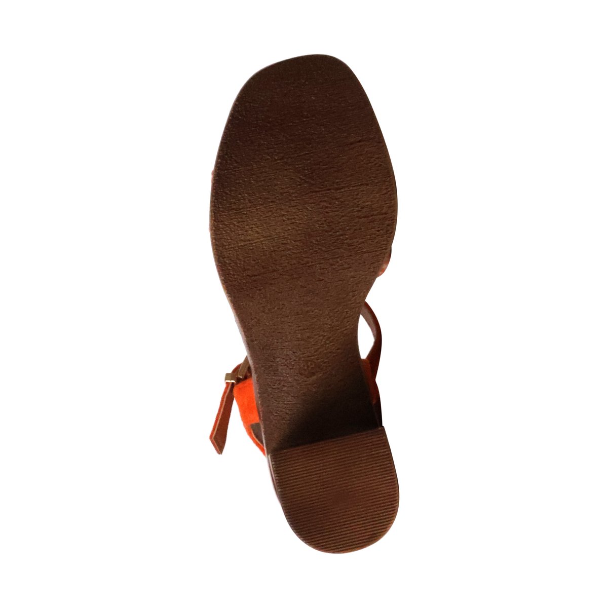 Sandales à Talon orange, ENZA NUCCI