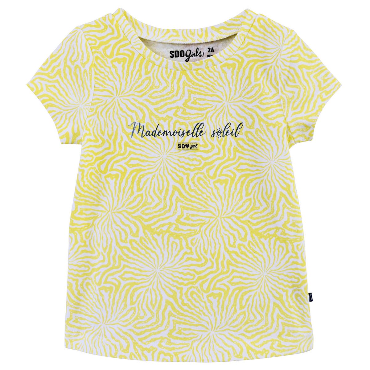 T-shirt soleil colombe blanc, SUCRE D'ORGE