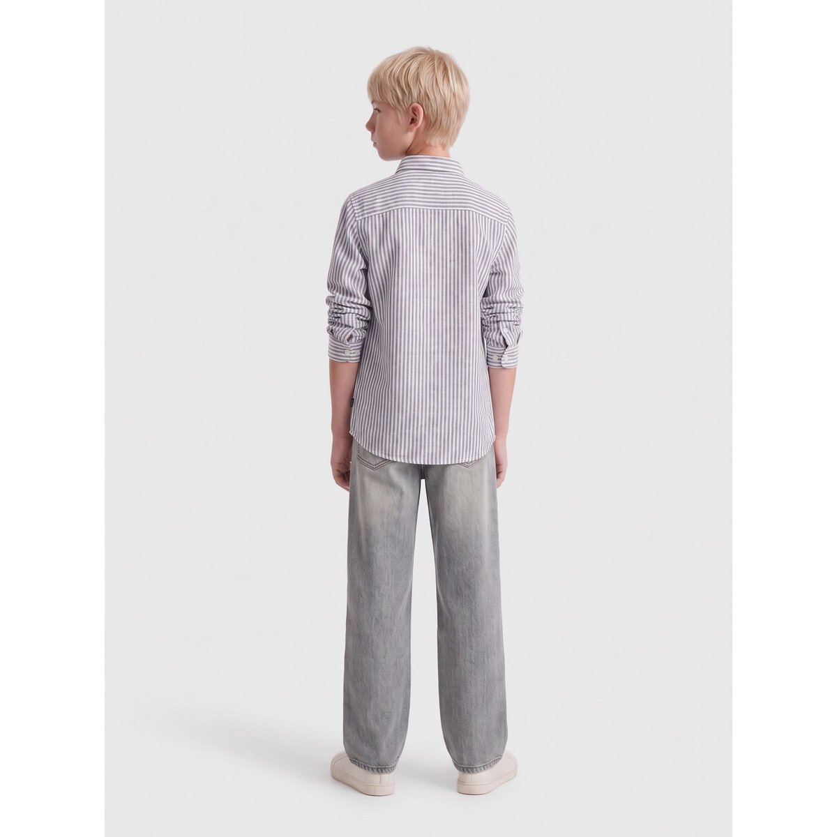 Jean À Coupe Ample medium grey denim, ONLY & SONS JUNIOR