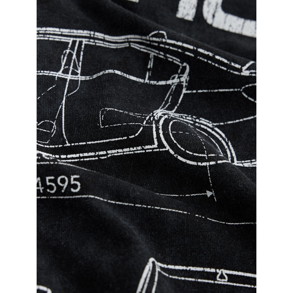 T-shirt coupe décontractée subaru noire, NEXT