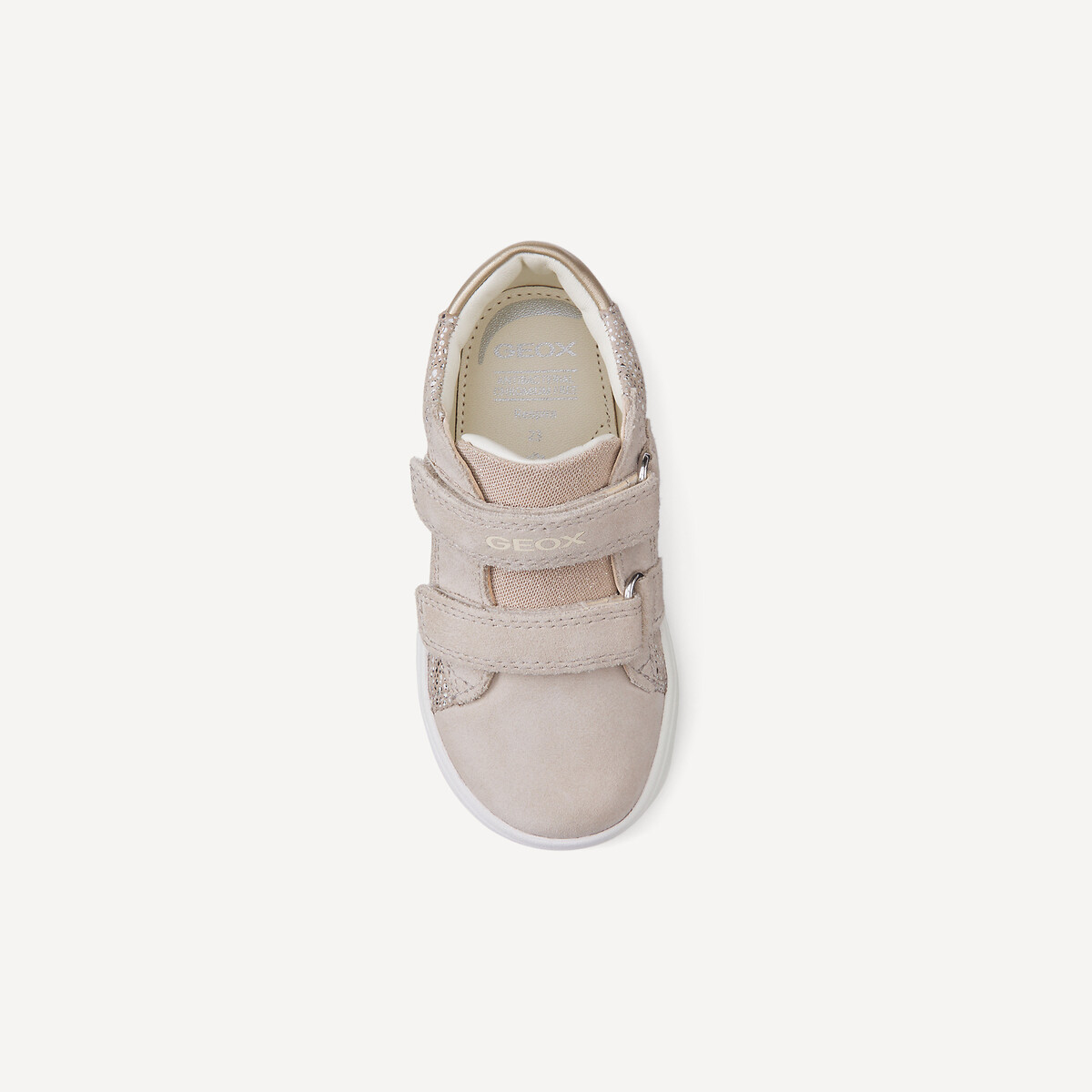 Kids Biglia First Steps Trainers with Touch 'n' Close Fastening beige, GEOX