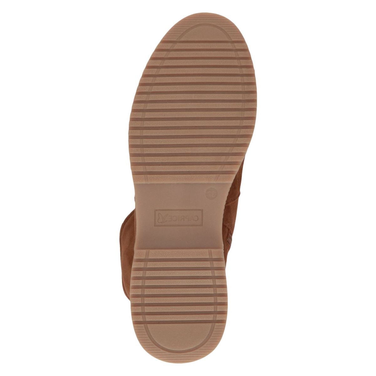 Bottine en cuir marron cognac, CAPRICE