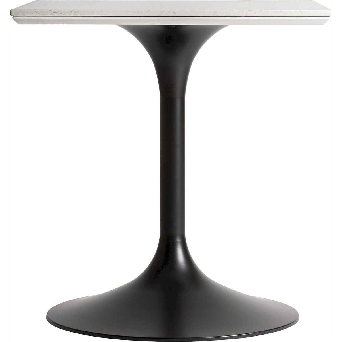 Table de bar acier style art déco industriel noir finition rugueuse, RECOLLECTION