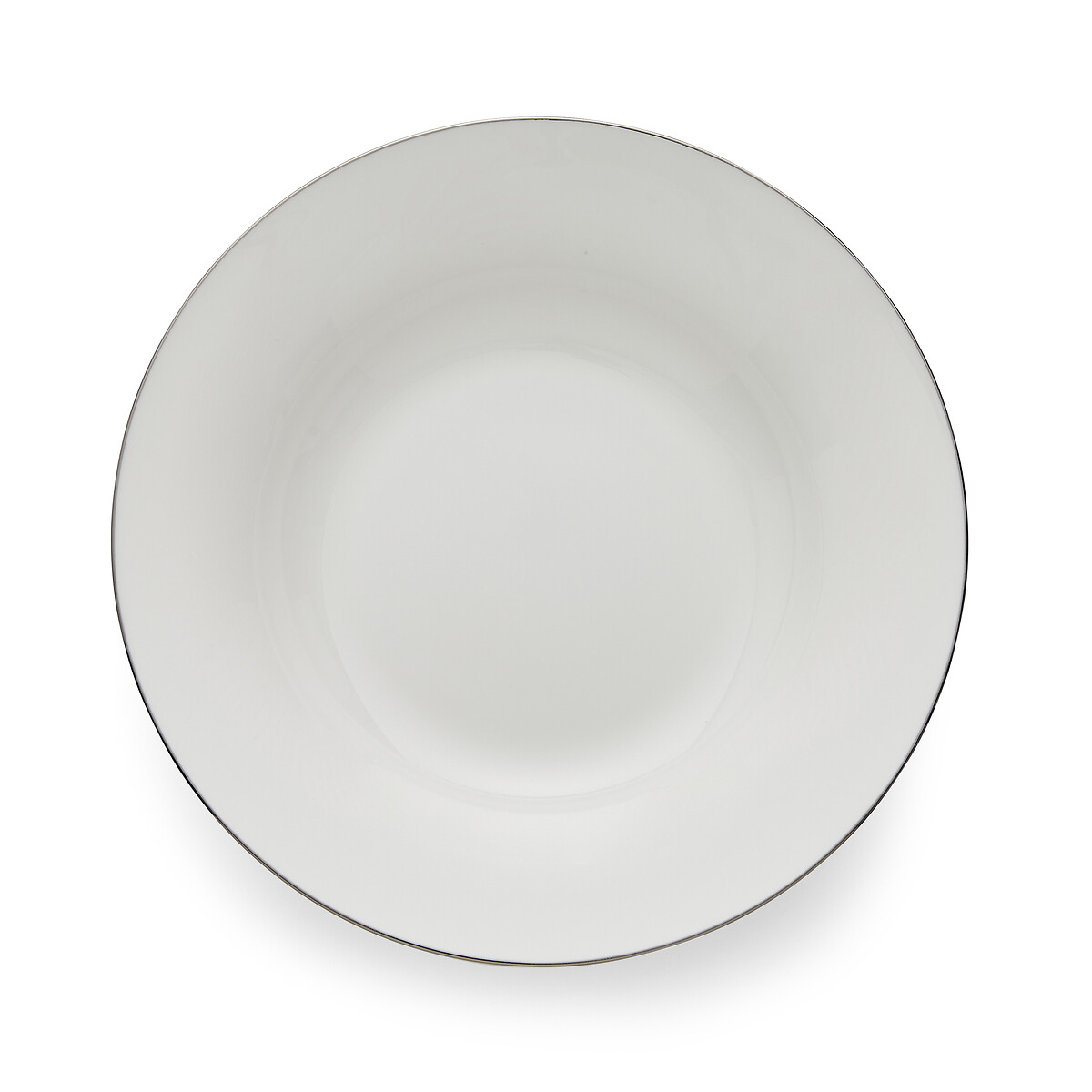 Set of 4 Serendipity Platinum Soup Plates white, ROYAL WORCESTER