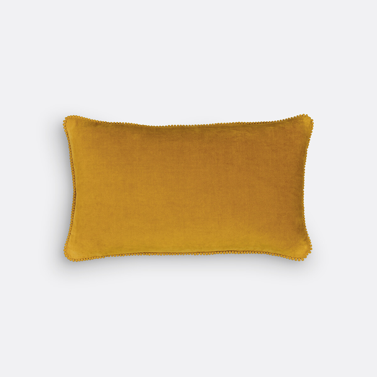 Housse de coussin velours, Velvet jaune bronze, LA REDOUTE INTERIEURS