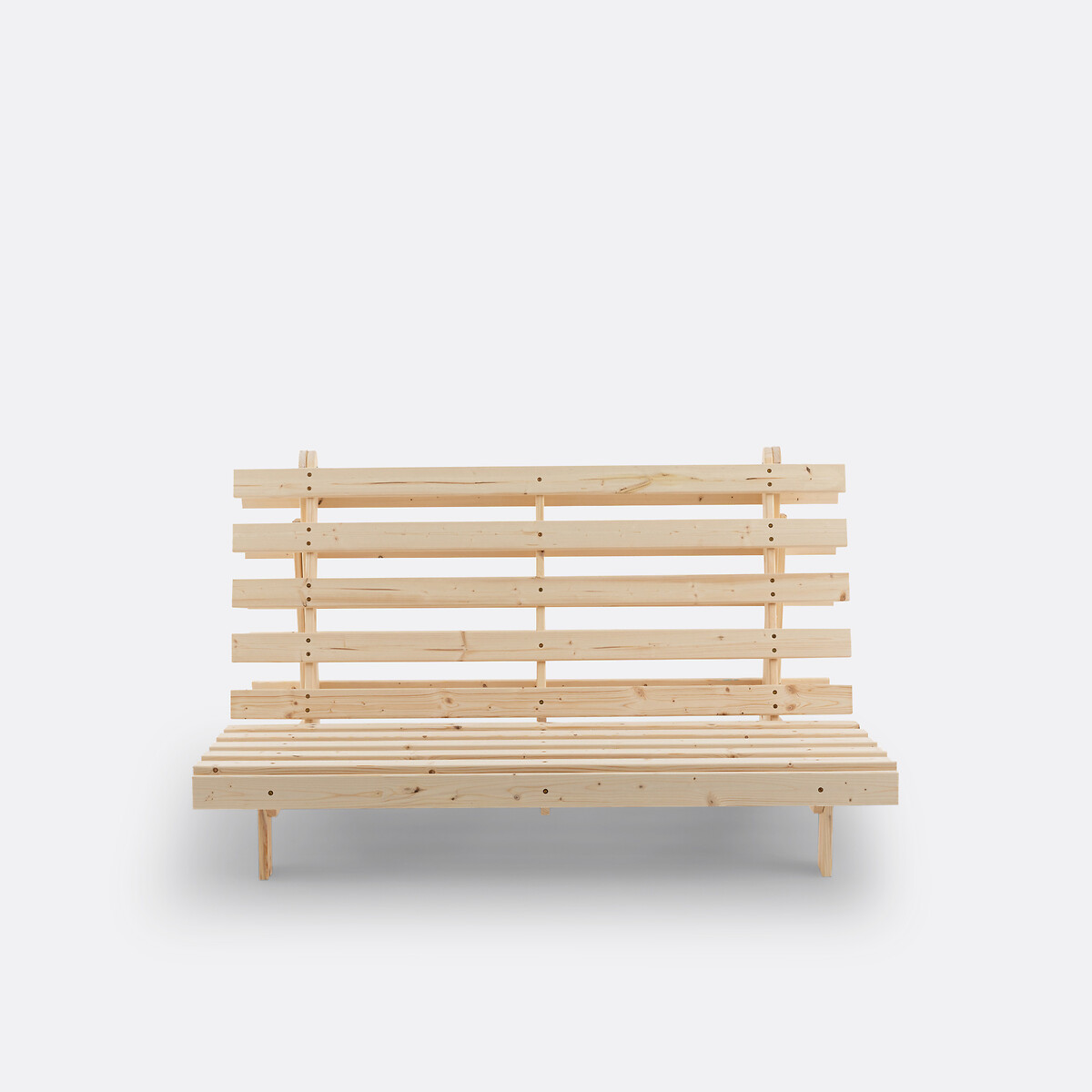 Divano futon, 4 posizioni Thaï legno chiaro grezzo da dipingere, LA REDOUTE INTERIEURS