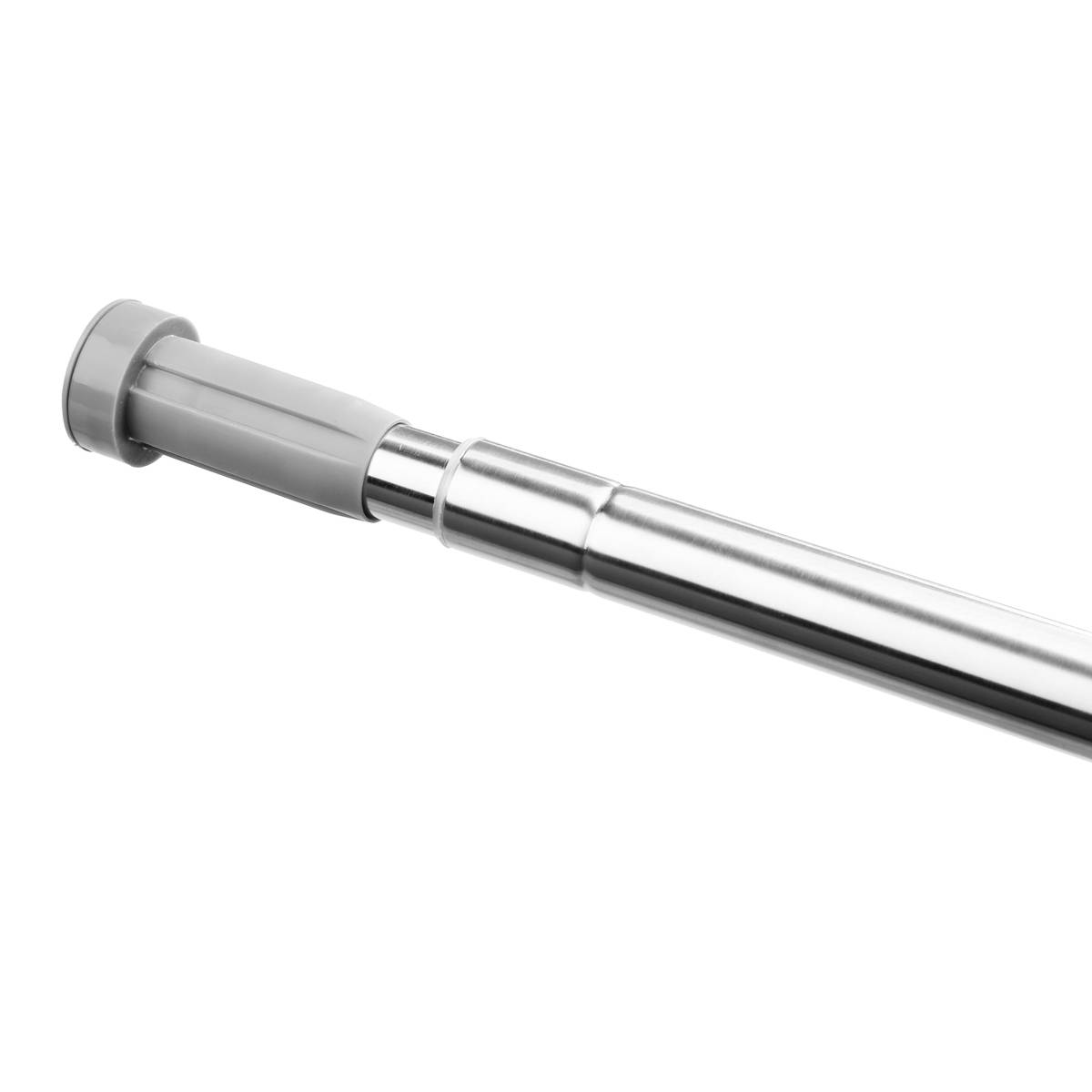 Tringle de douche extensible en acier inoxydable gris, 5FIVE SIMPLY SMART