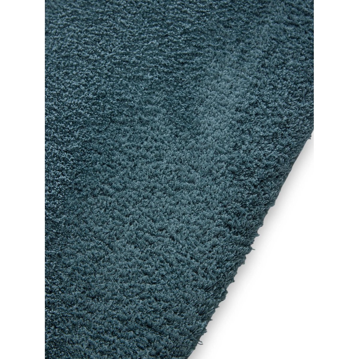 Tapis à poils longs SODA bleu foncé, BENUTA