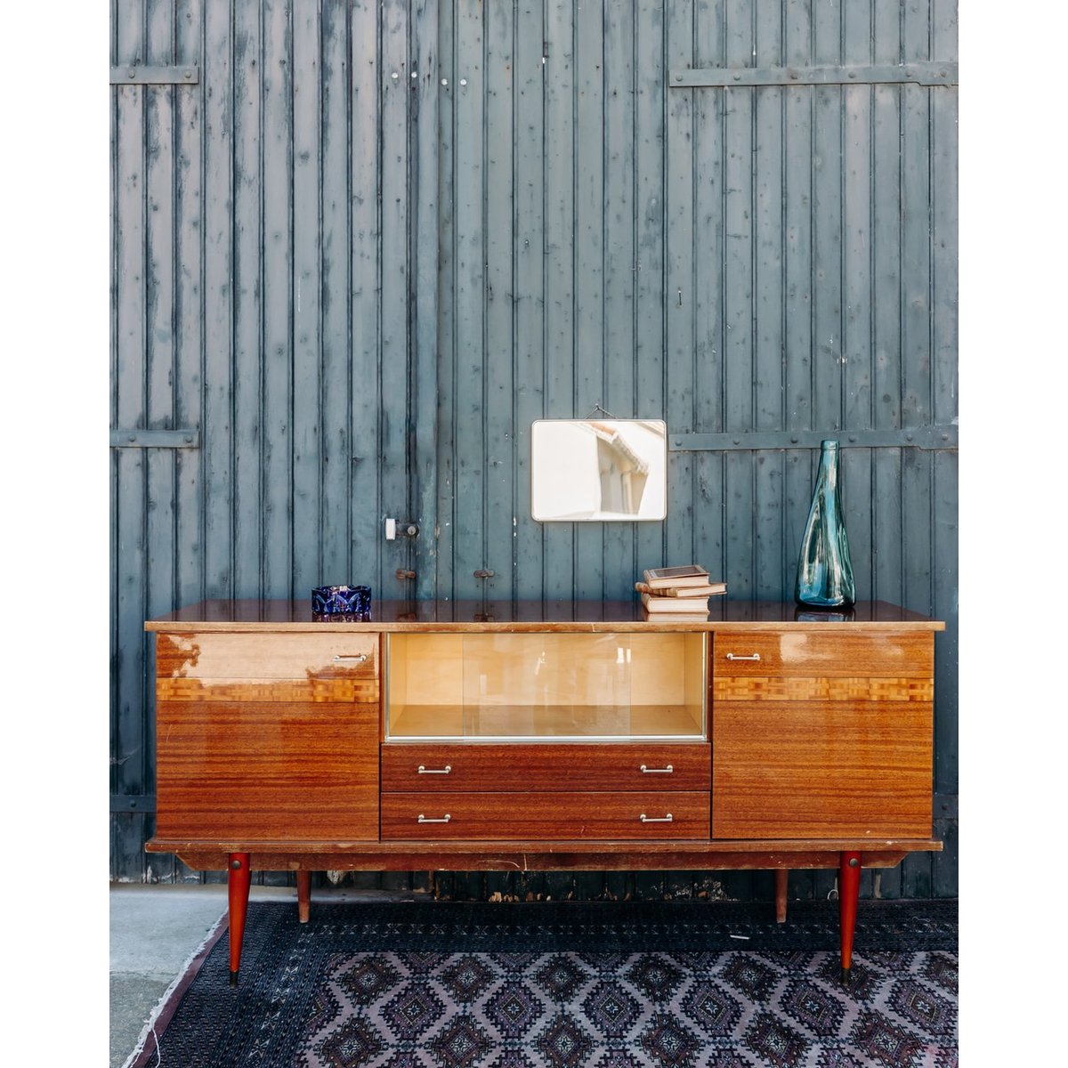 Enfilade en bois Margaret N°95 - Bon état bois, DEBONGOUT