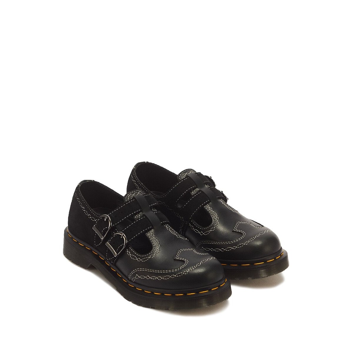 Babies en cuir, 8065 Mary Jane Rodeo noir, DR. MARTENS
