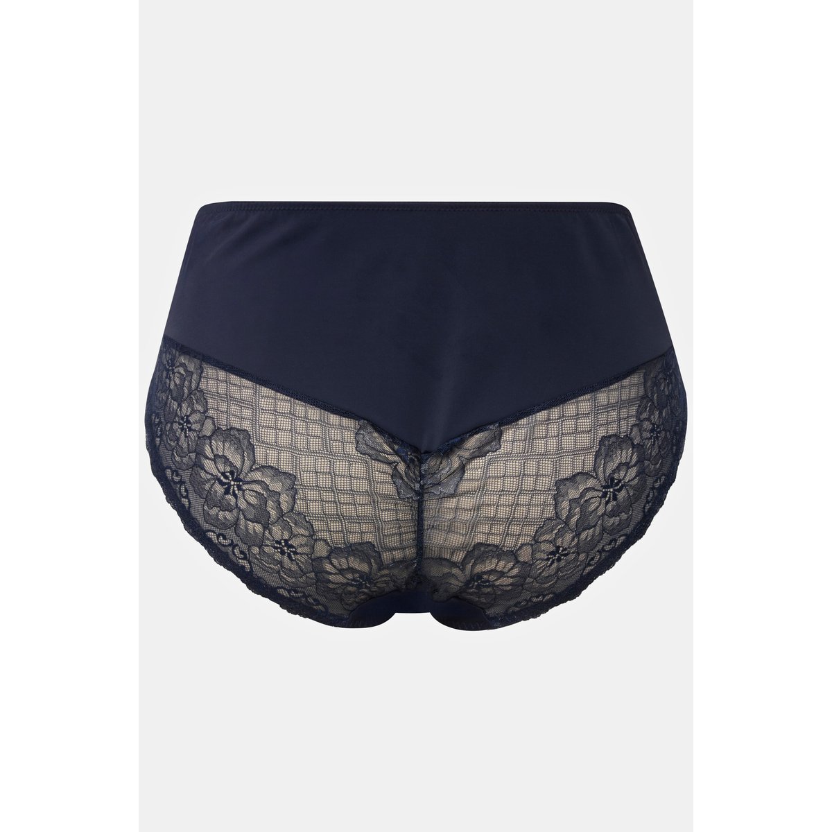 Culotte midi en microfibres bleu nuit, ULLA POPKEN