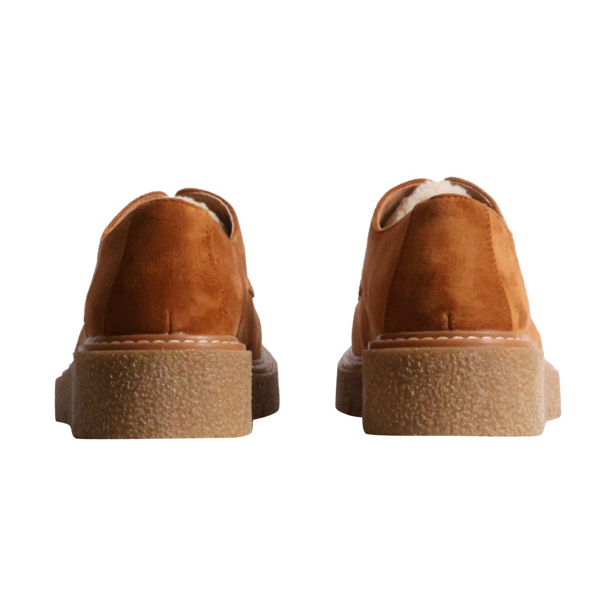 Derbies à Lacets camel, THE DIVINE FACTORY