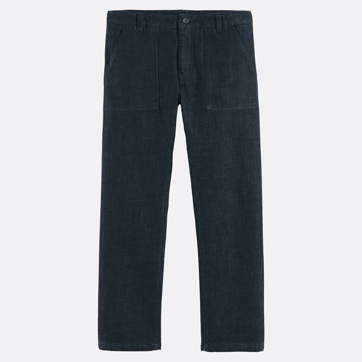 Jean denim Selvedge esprit charpentier bleu brut, LA REDOUTE COLLECTIONS