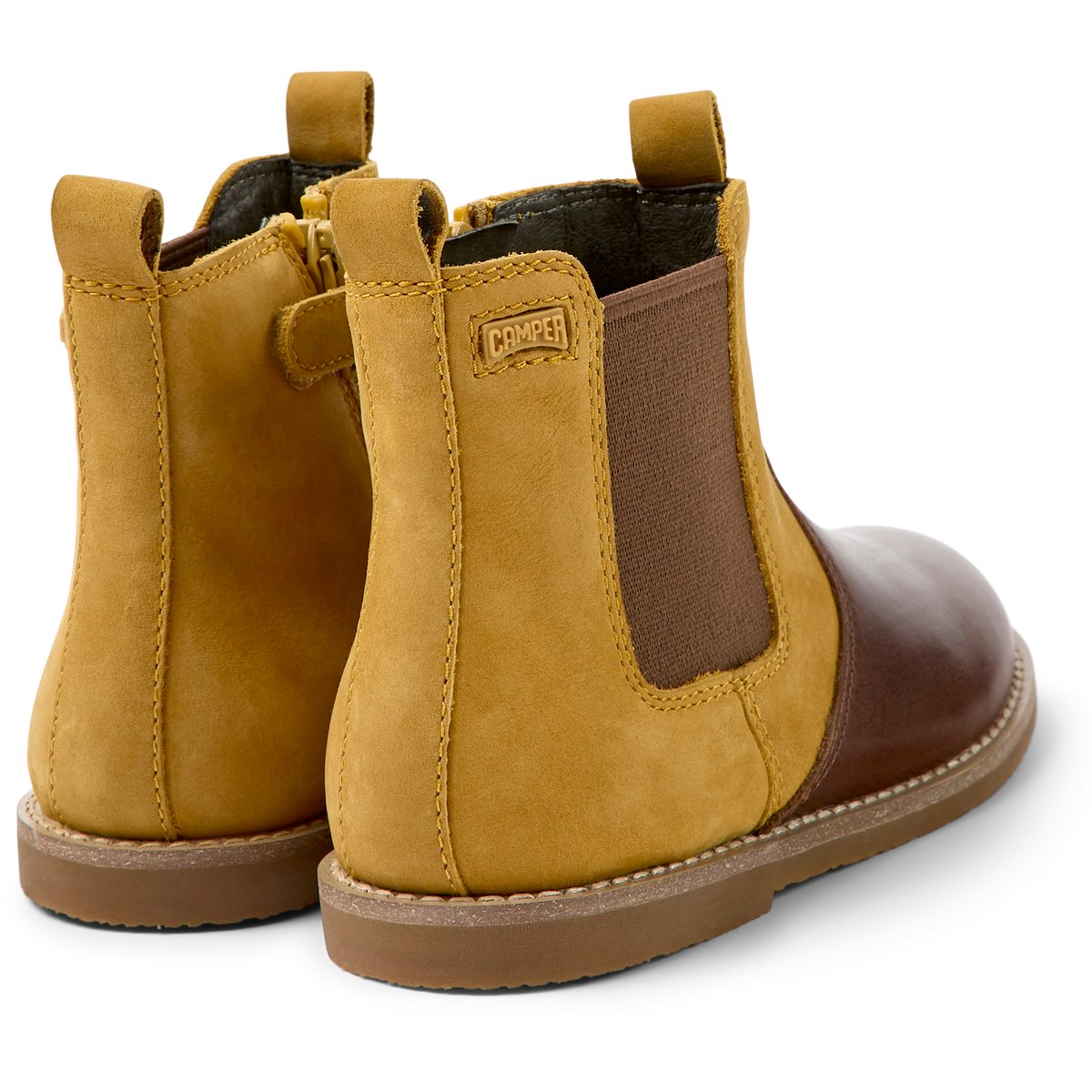 Bottines Savina marron, CAMPER