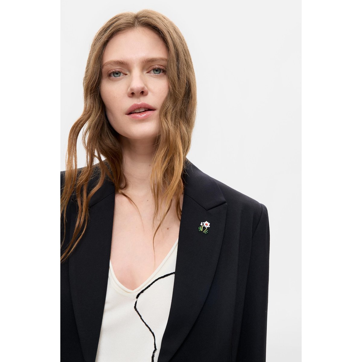 Veste structurée à épingle noir, DESIGUAL