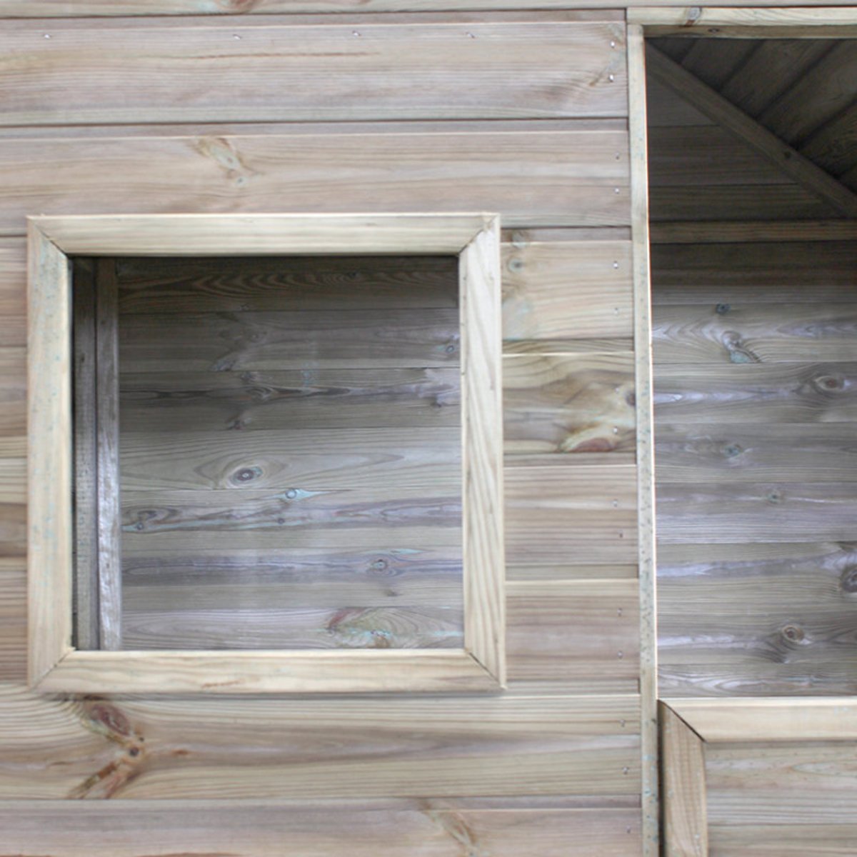 Maisonnette en bois traité pour enfantr MARINA marron, SOULET