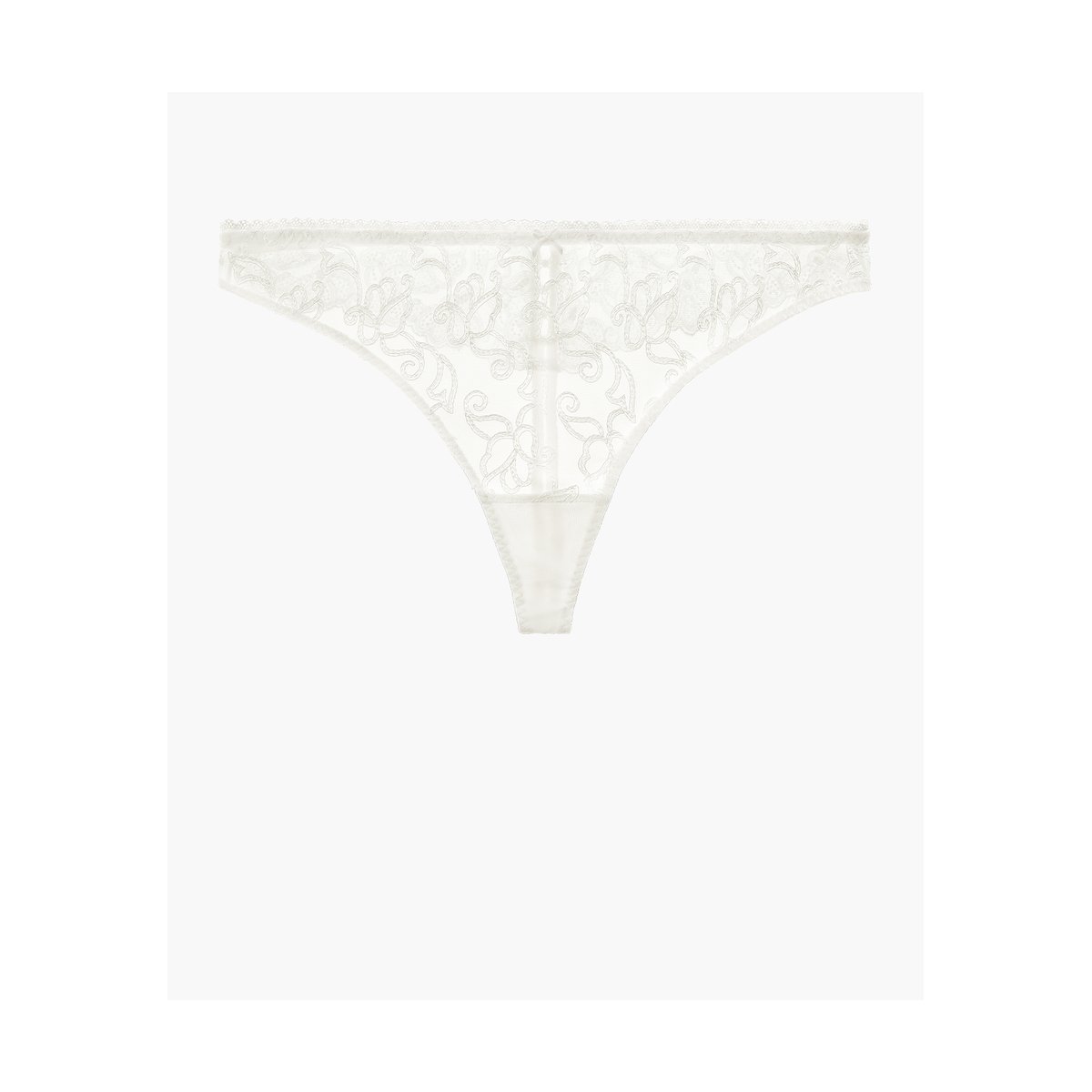 Culotte Tanga Pour Toujours blanc, AUBADE