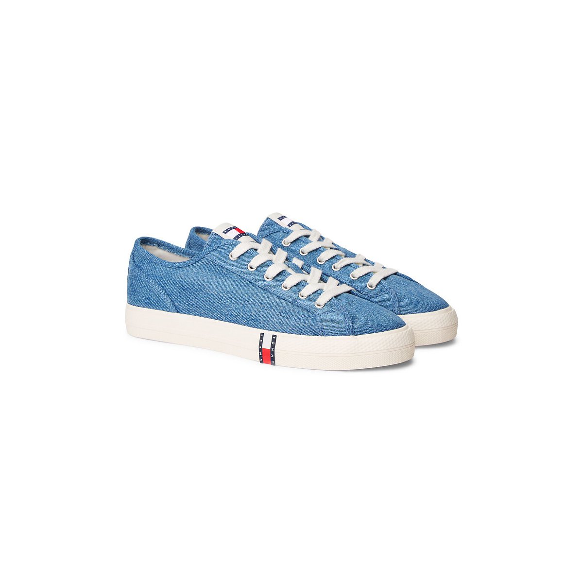 Scarpe da ginnastica Archive Y2K in denim blu denim, TOMMY JEANS