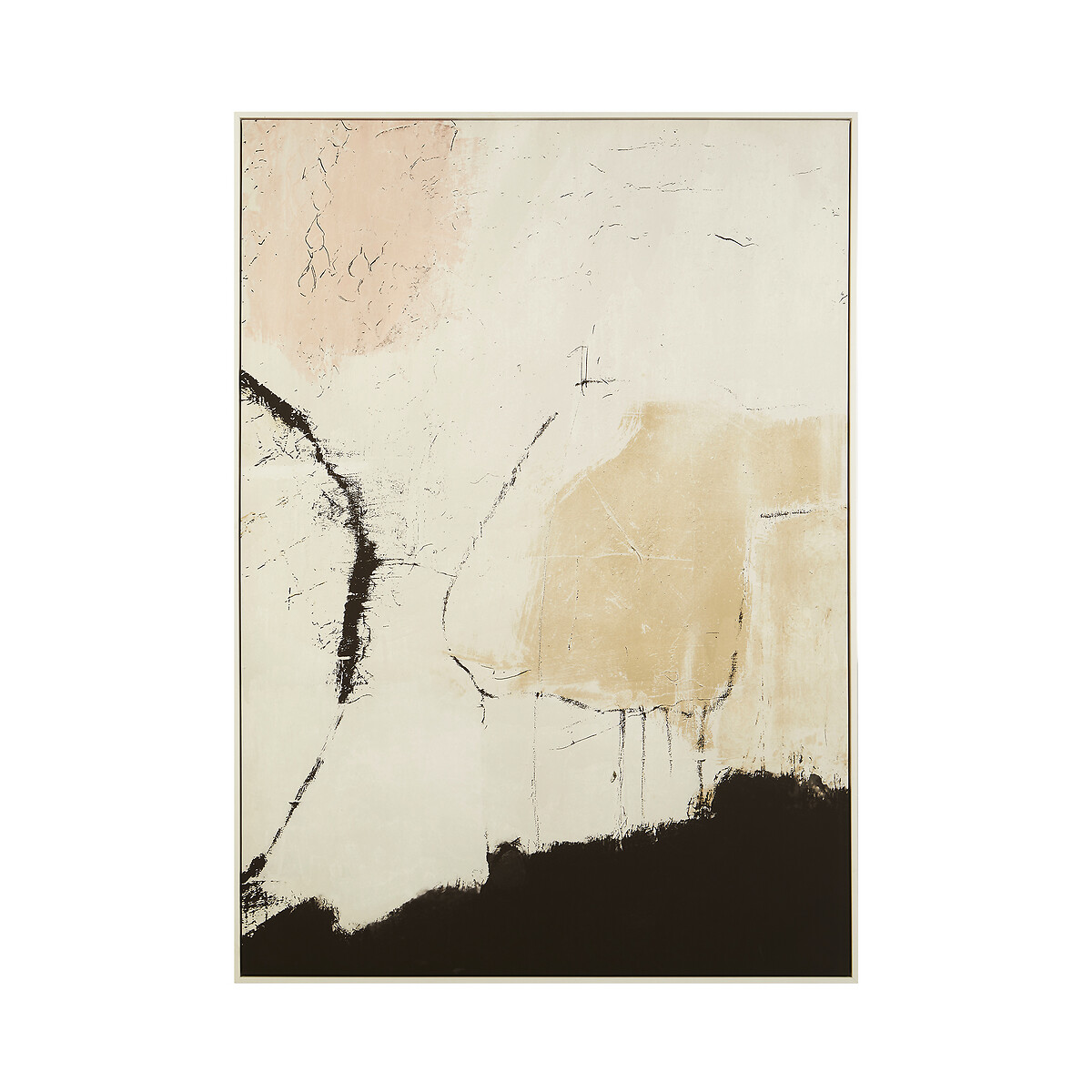Natural Pink Classic Framed Wall Art cream, FIFTY FIVE SOUTH