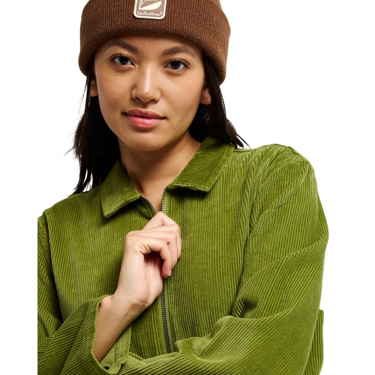 Combinaison en velours côtelé DONABATE vert calliste green, QUIKSILVER