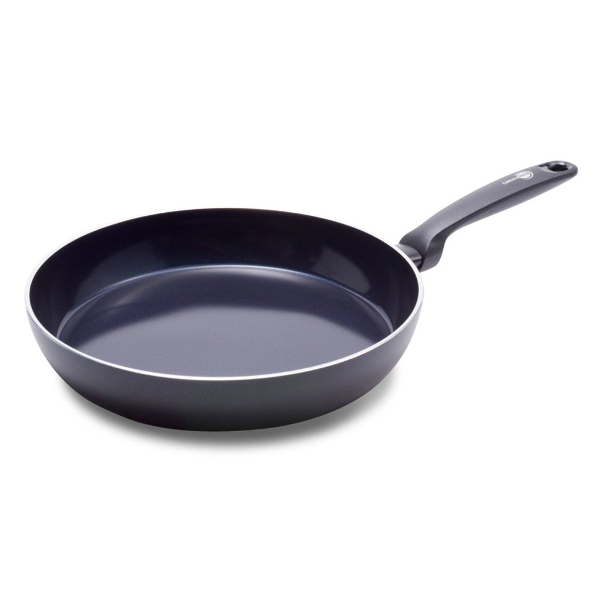 Poêle 28 cm aluminium revêtement céramique-Torino noir, GREENPAN