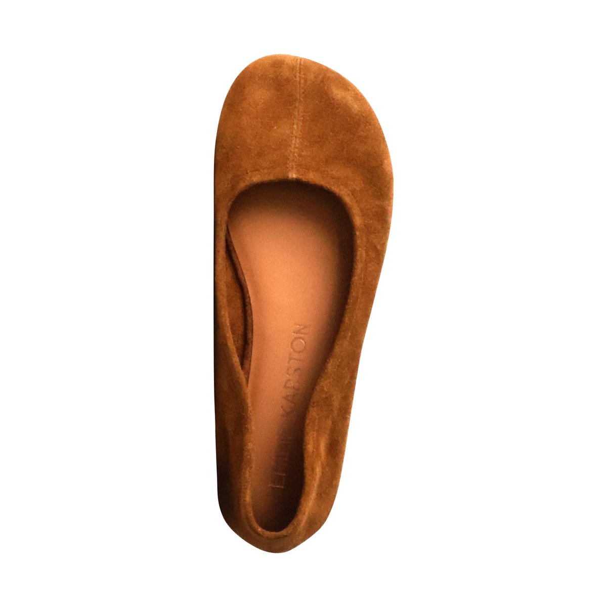 Ballerine Cuir Lena camel, EMILIE KARSTON