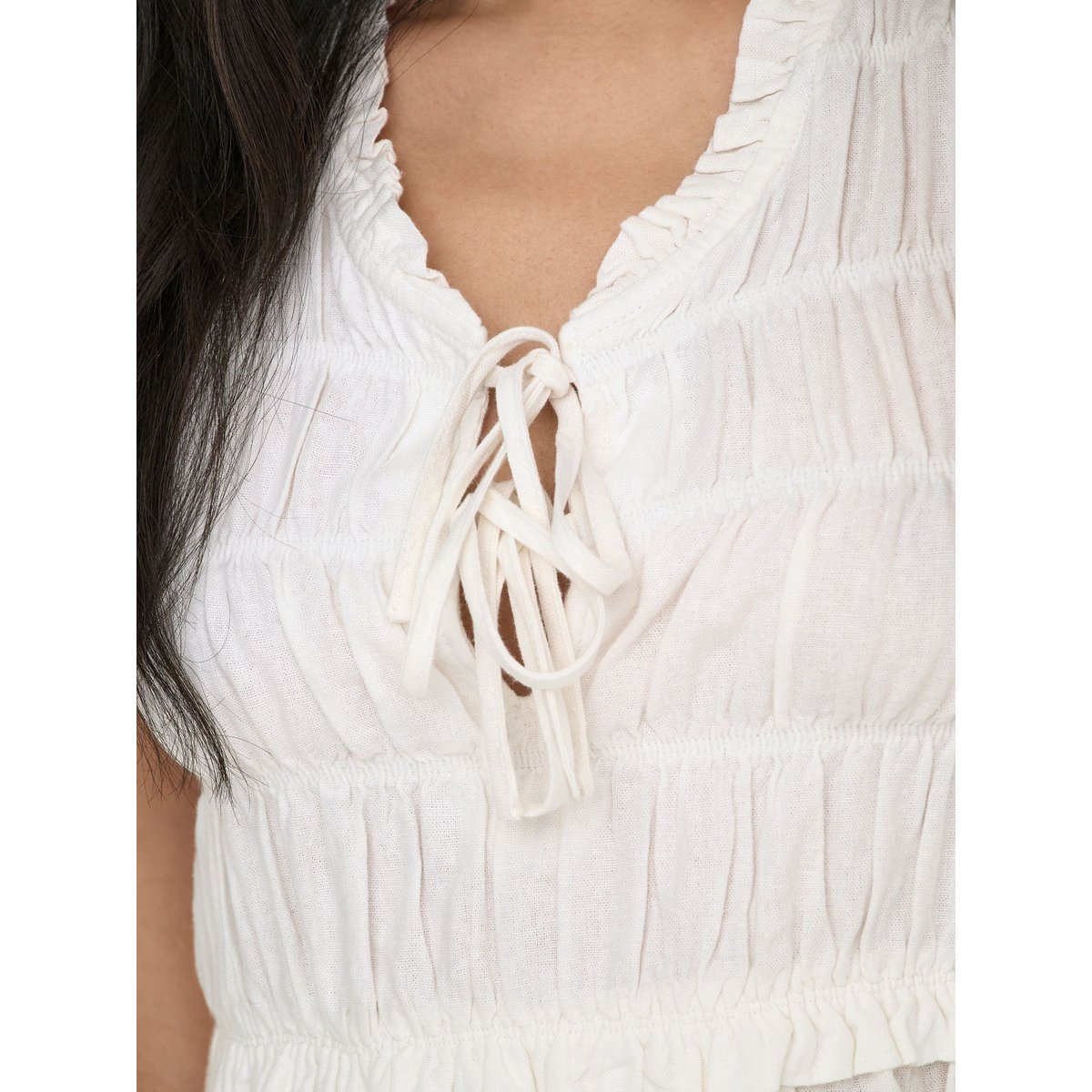 Blouse cloud dancer, ONLY