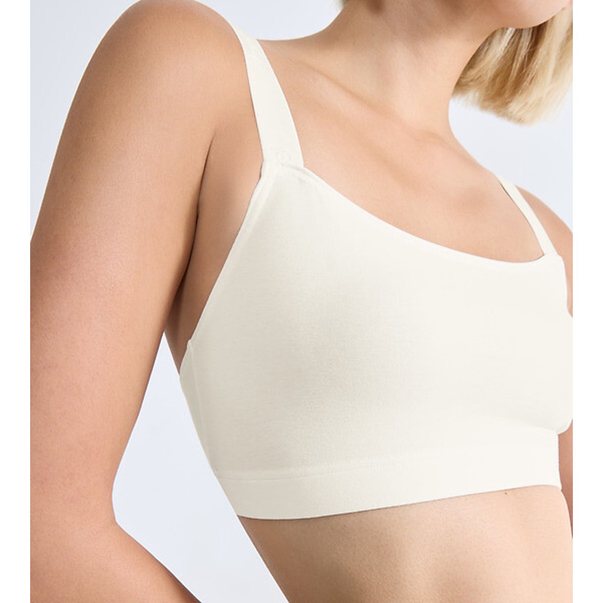 Brassiere Go Casual Top bianco, SLOGGI