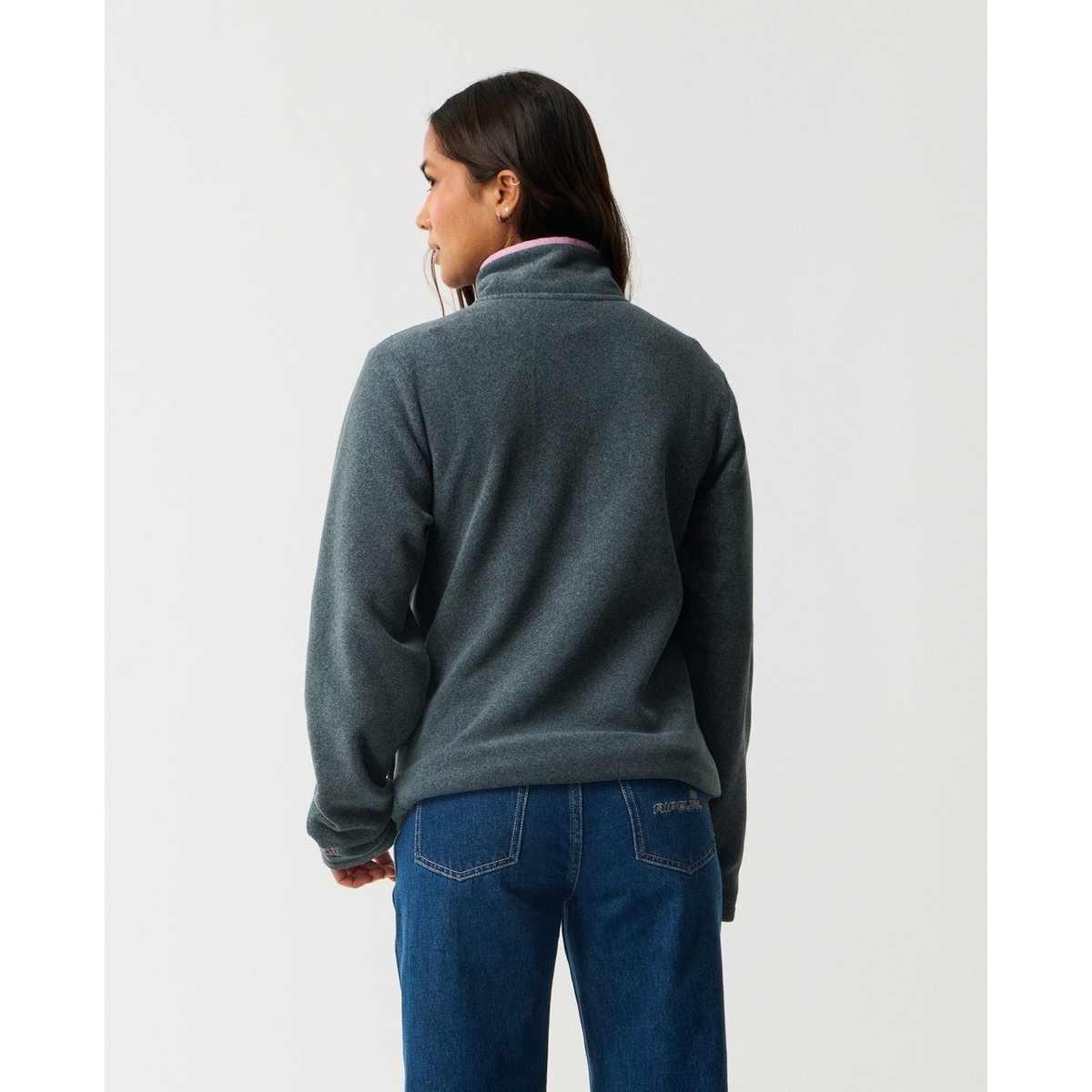 Polaire SEARCH Series Polartec charcoal marle, RIP CURL