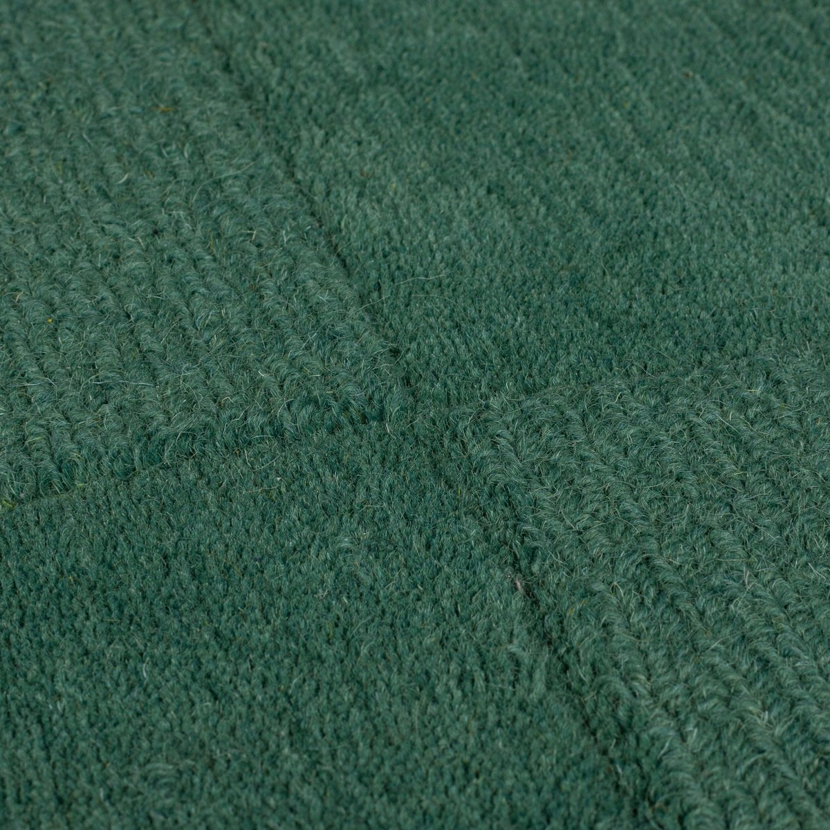 Tapis salon et chambre moderne en laine CARVO vert, NOVATREND