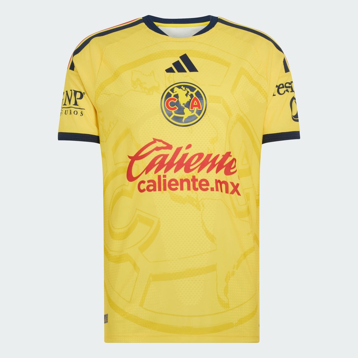 Maillot Domicile Club América 26/27 Authentique Maillot Domicile Club América 26/27 Authentique impact yellow / legend ink, adidas Performance