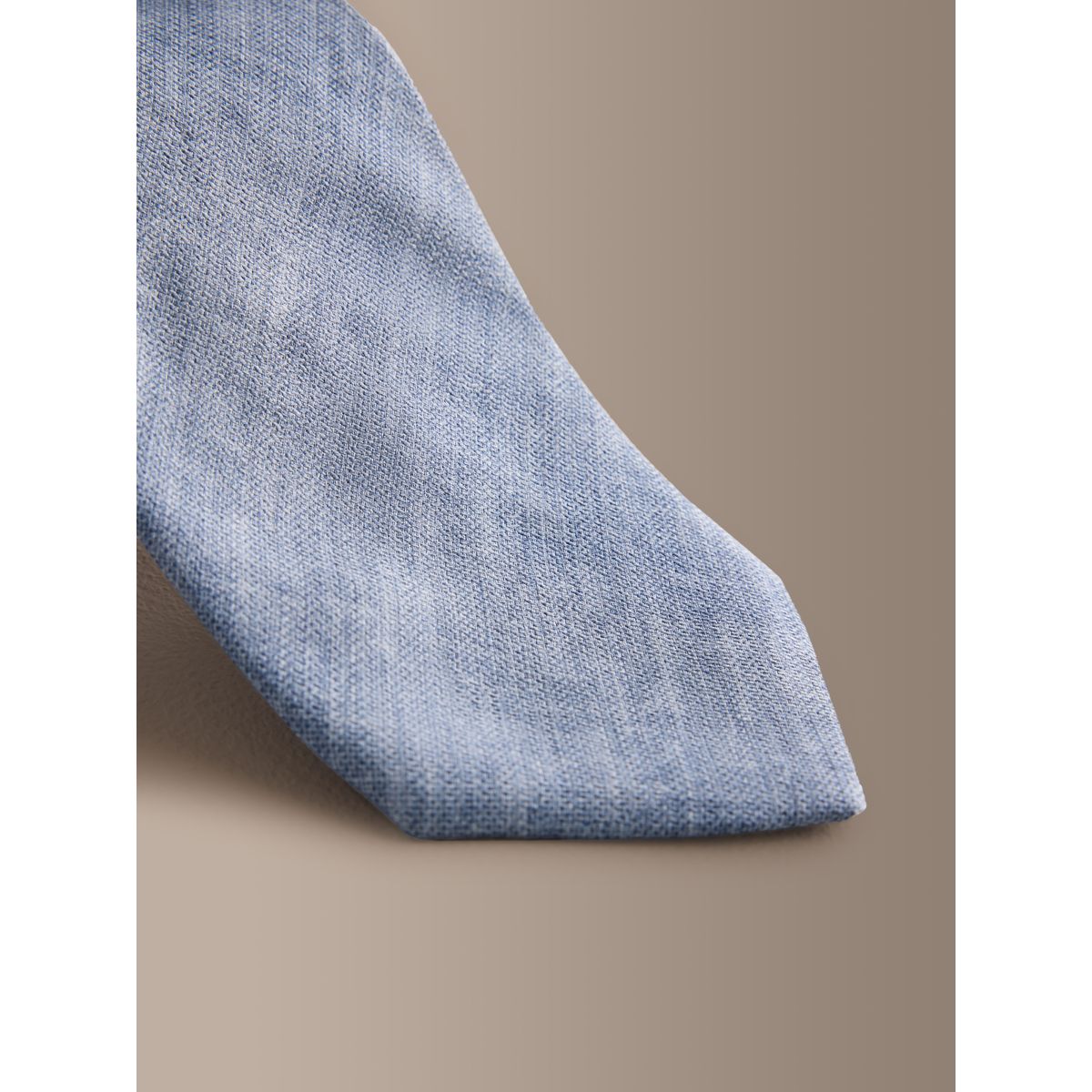 Cravate en soie italienne signature bleu, NEXT
