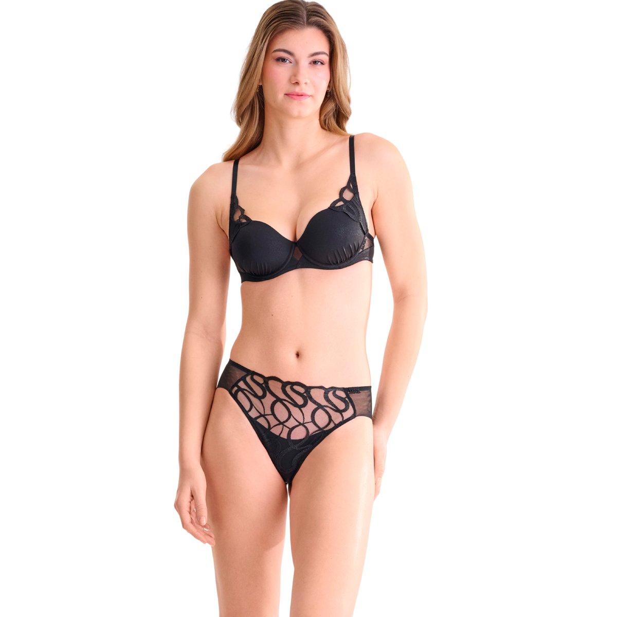 Soutien-gorge préformé SHINY SECRET noir, LISCA