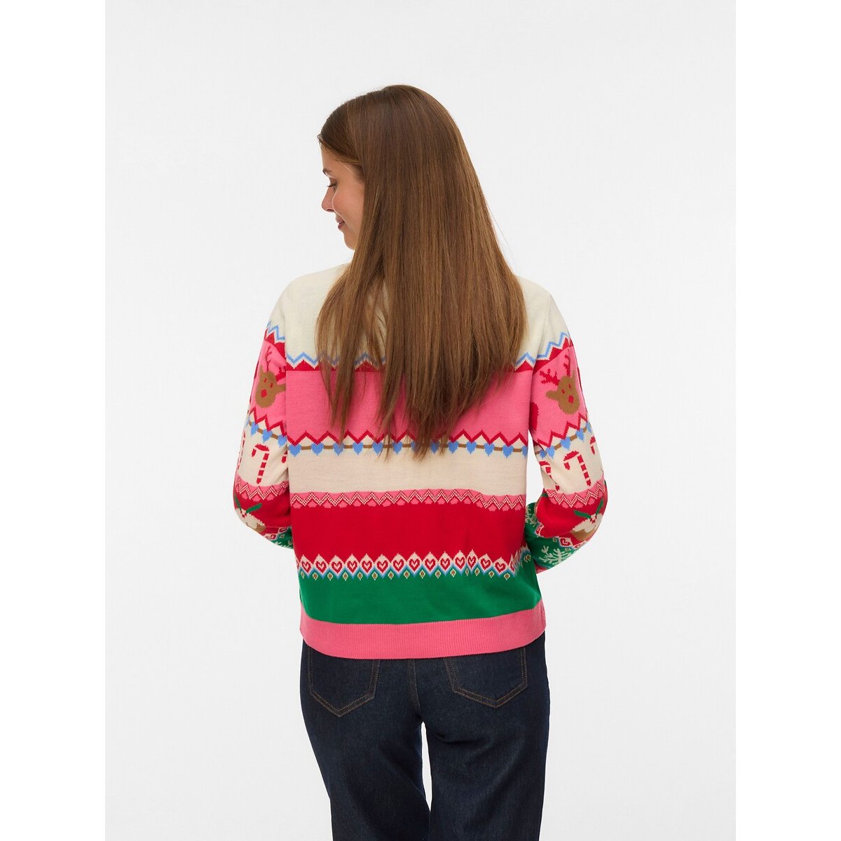 Christmas Jumper red print, VERO MODA
