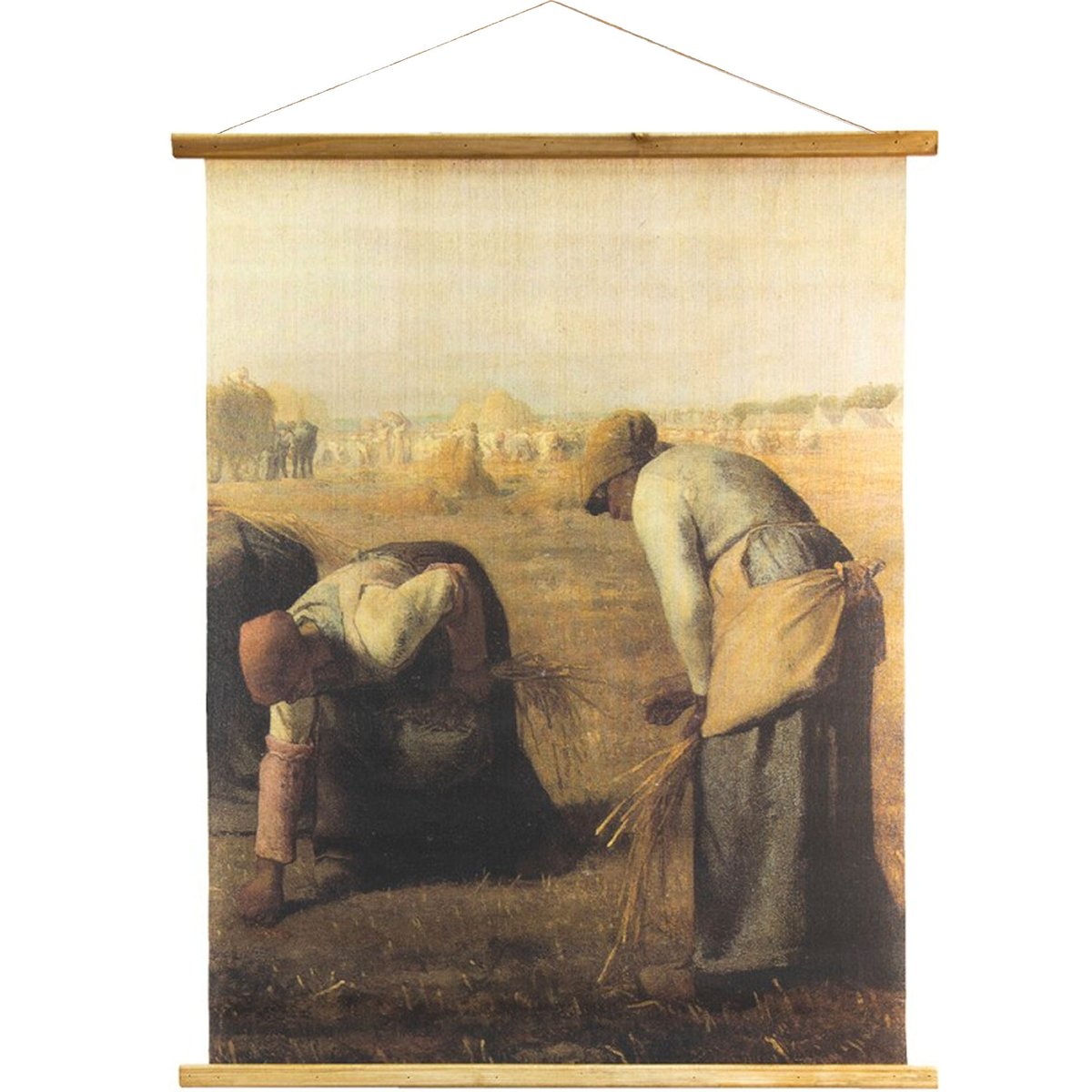 Décoration murale tapisserie jute les glaneuses 80x2x100cm multicolore, WADIGA
