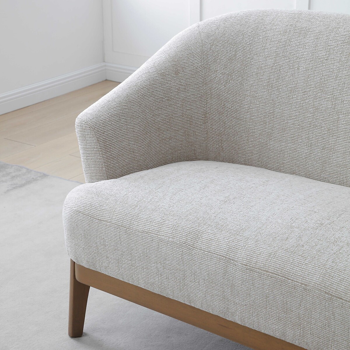 Eliana Woven Chenille 2-Seater Accent Sofa natural, ÉDITÉ